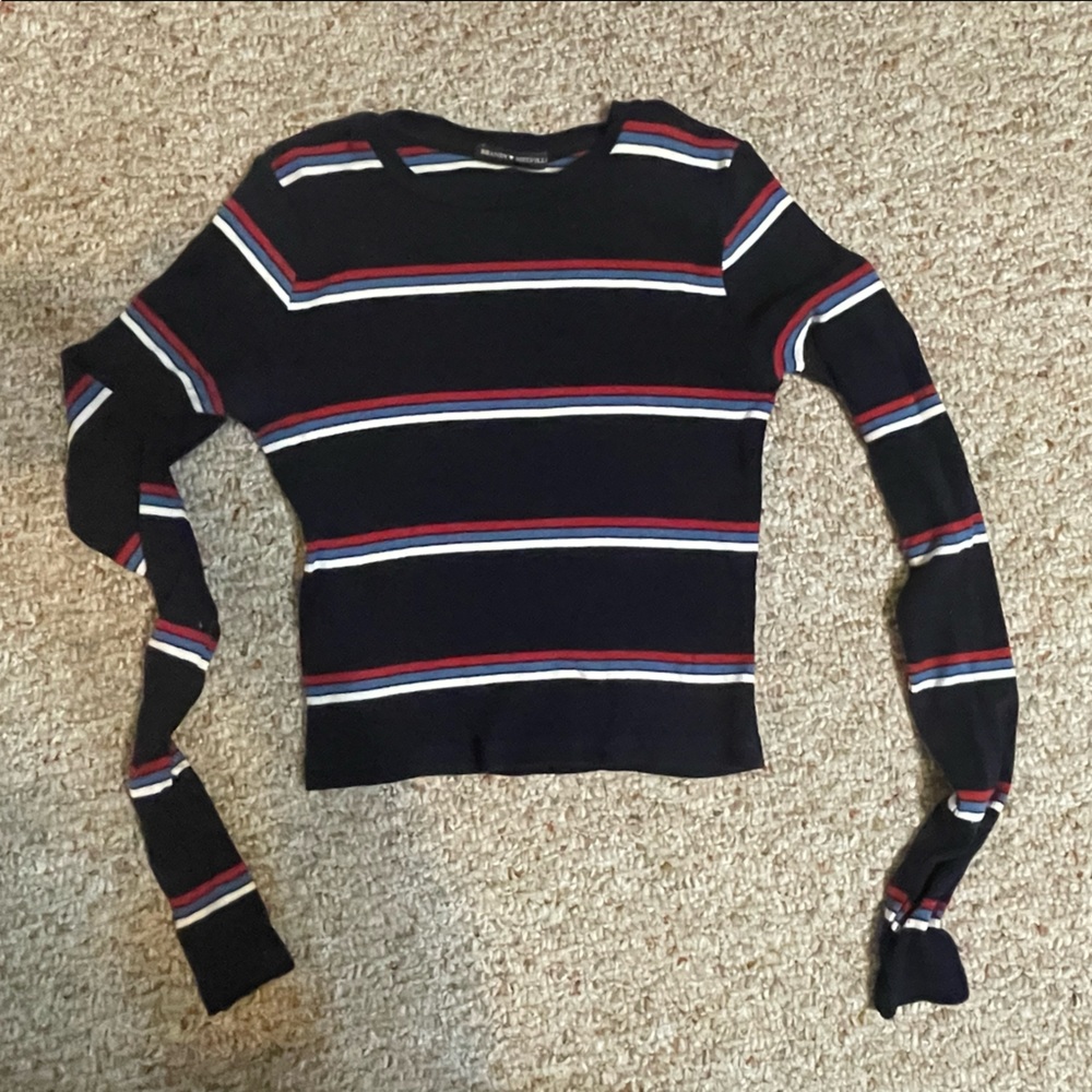 Long sleeve striped tee